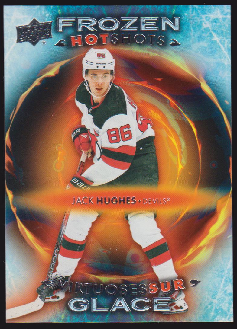 (image for) 2024-25 Upper Deck Tim Hortons Frozen Hotshots #FH2 Jack Hughes