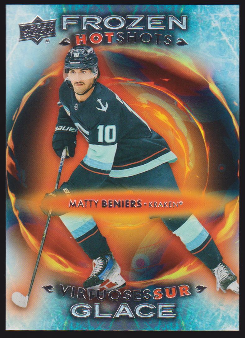 (image for) 2024-25 Upper Deck Tim Hortons Frozen Hotshots #FH9 Matty Beniers