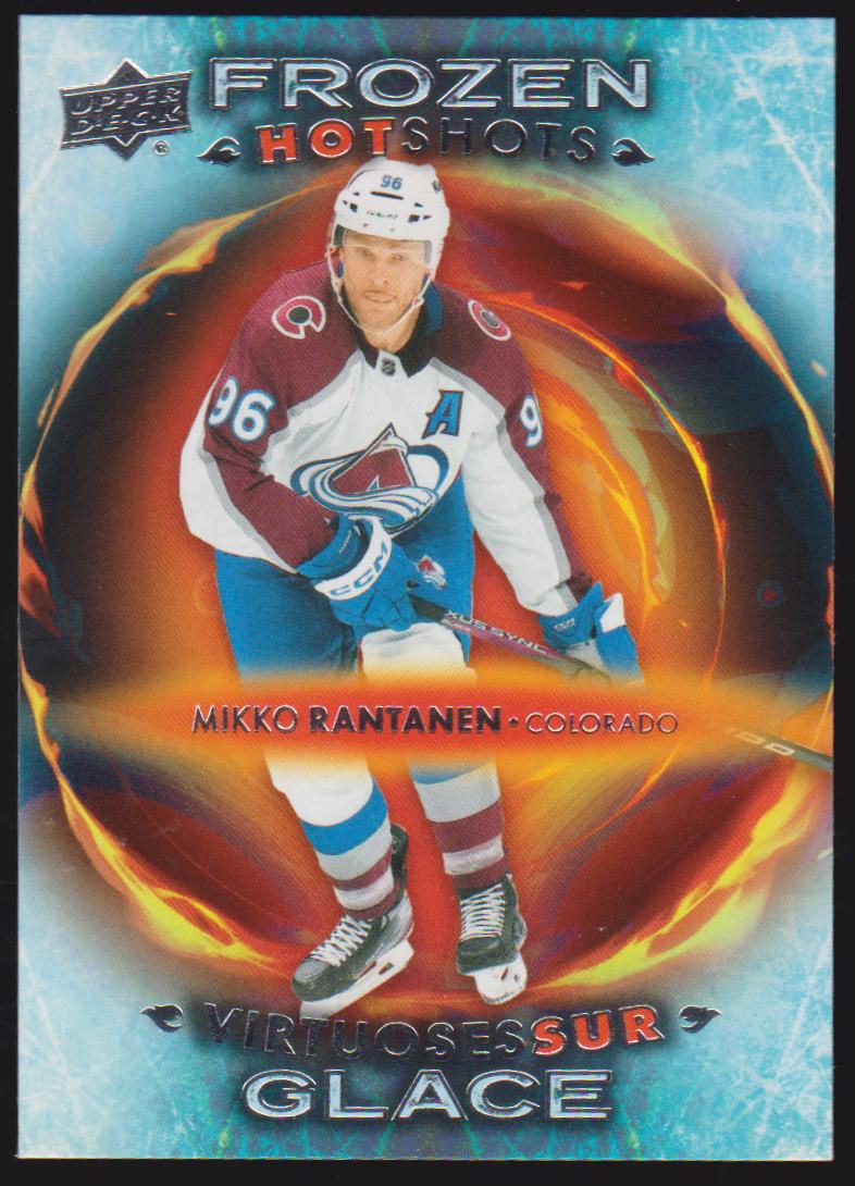 (image for) 2024-25 Upper Deck Tim Hortons Frozen Hotshots #FH11 Mikko Rantanen