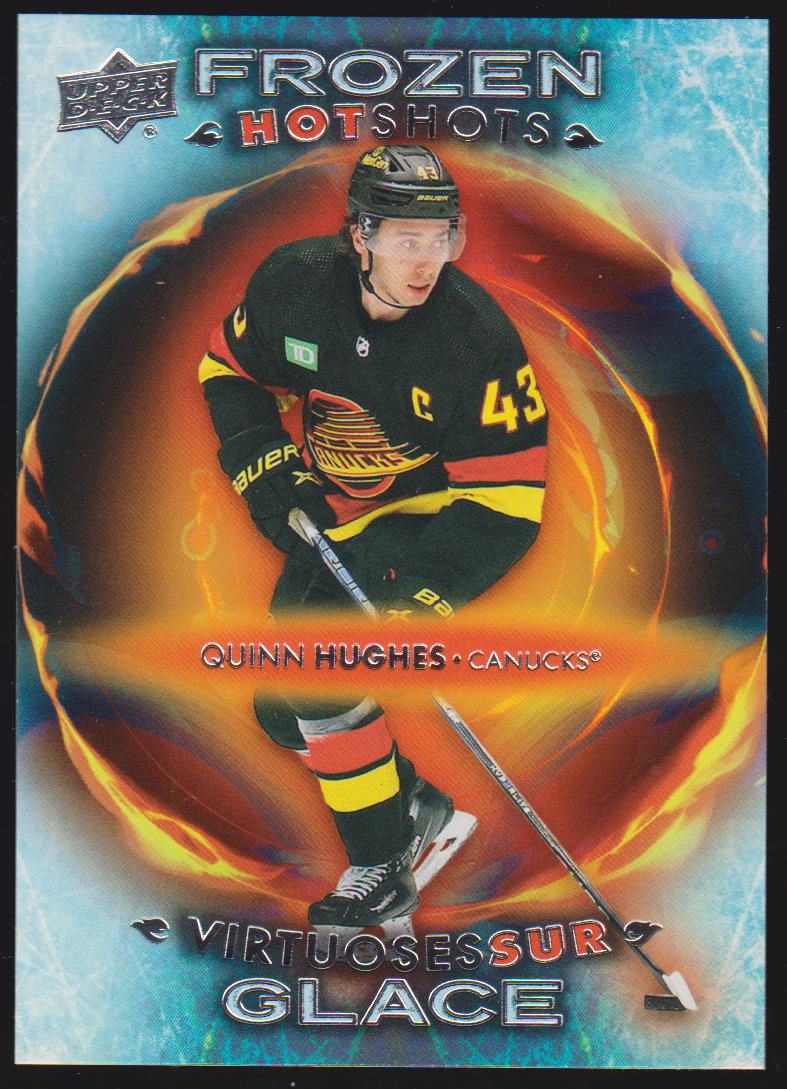 (image for) 2024-25 Upper Deck Tim Hortons Frozen Hotshots #FH13 Quinn Hughes
