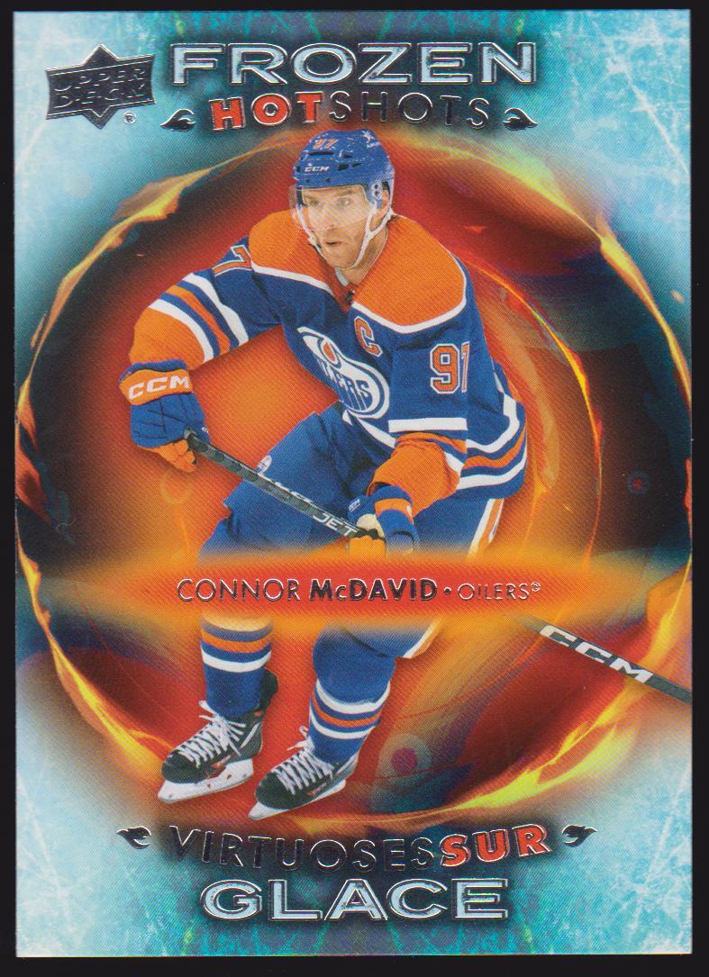 (image for) 2024-25 Upper Deck Tim Hortons Frozen Hotshots #FH18 Connor McDavid