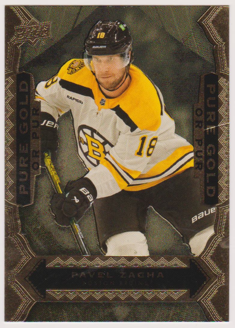 (image for) 2024-25 Upper Deck Tim Hortons Pure Gold #PG3 Pavel Zacha