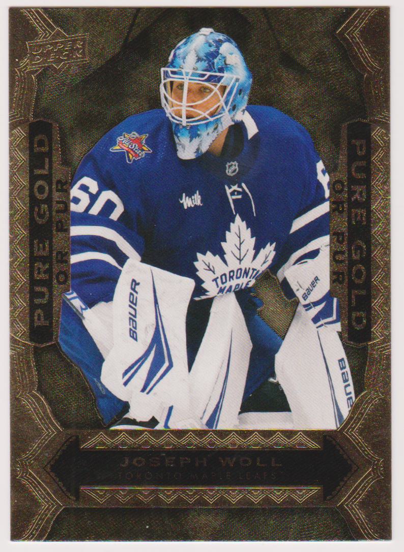 (image for) 2024-25 Upper Deck Tim Hortons Pure Gold #PG5 Joseph Woll