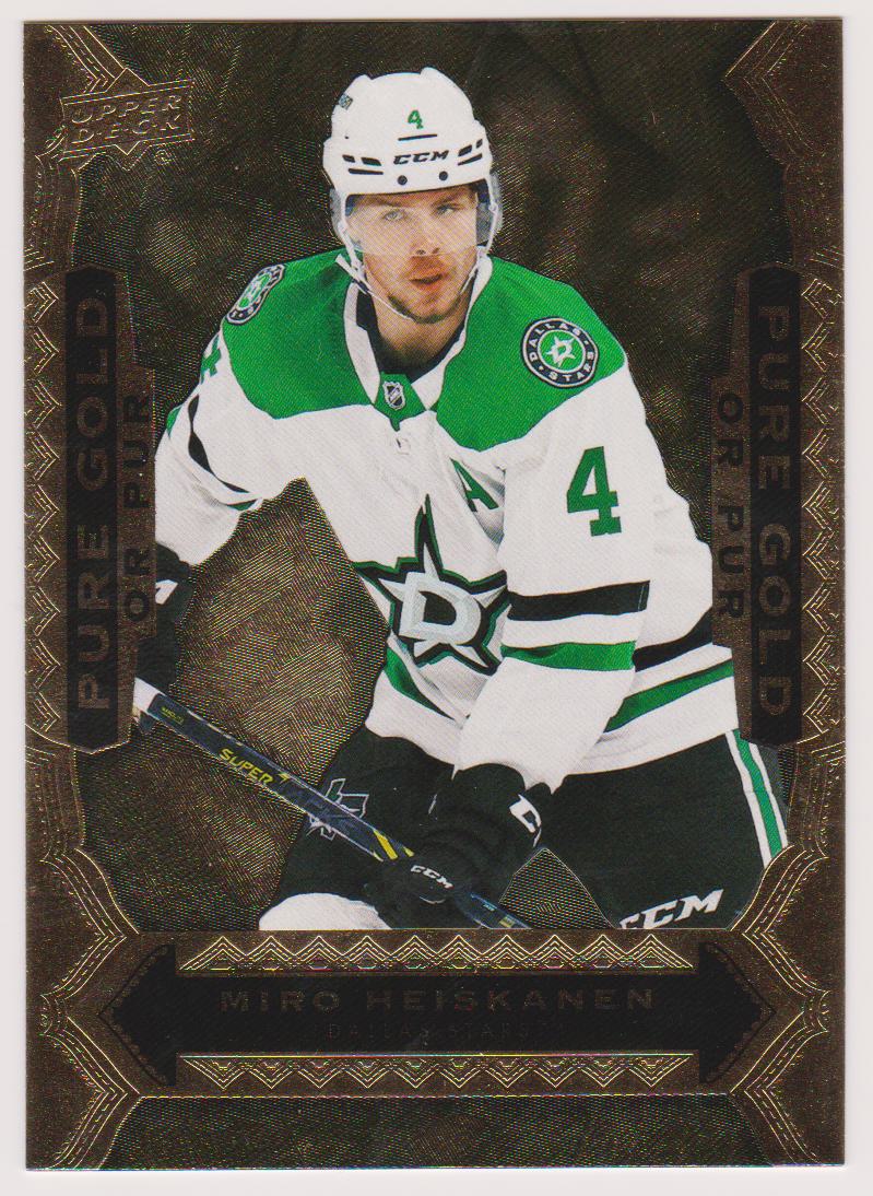 (image for) 2024-25 Upper Deck Tim Hortons Pure Gold #PG6 Miro Heiskanen