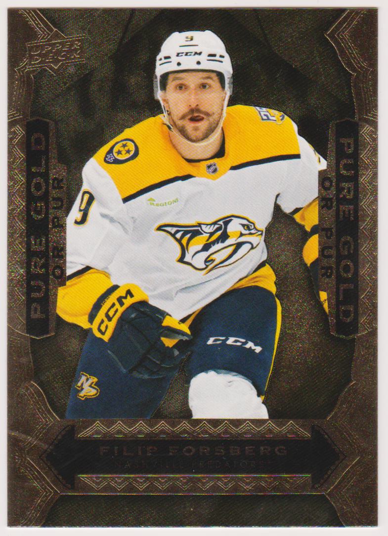 (image for) 2024-25 Upper Deck Tim Hortons Pure Gold #PG14 Filip Forsberg