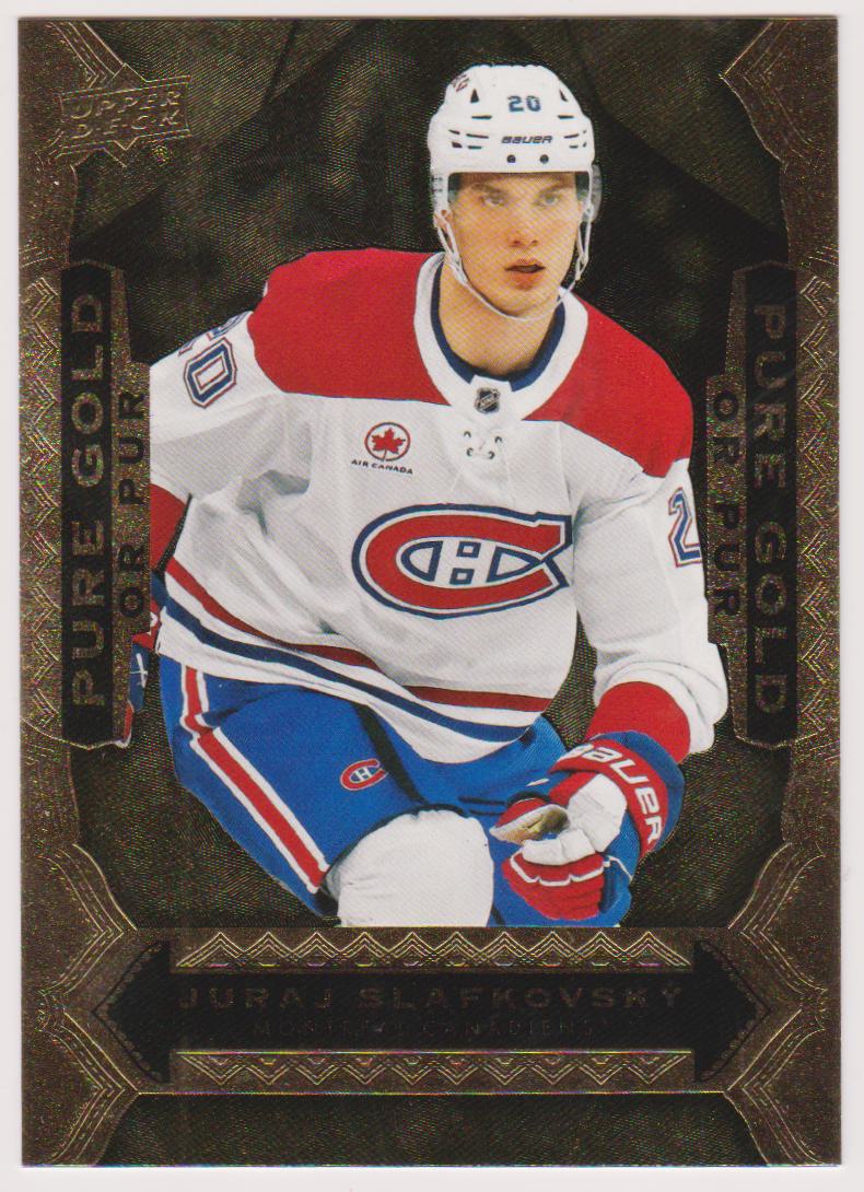 (image for) 2024-25 Upper Deck Tim Hortons Pure Gold #PG15 Juraj Slafkovsky