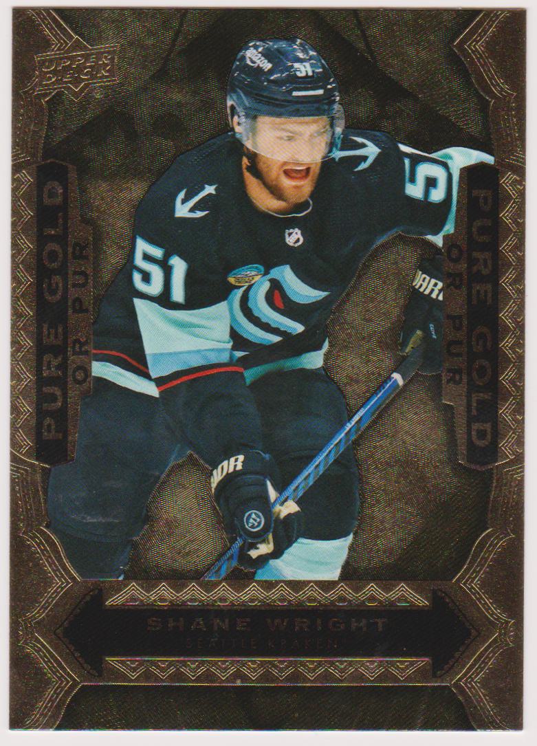 (image for) 2024-25 Upper Deck Tim Hortons Pure Gold #PG18 Shane Wright