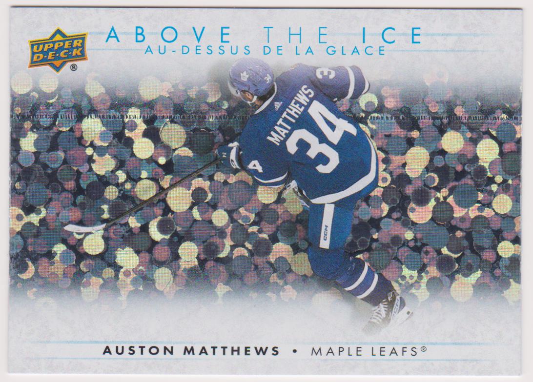 2024-25 Upper Deck Tim Hortons Above the Ice #AI9 Auston Matthews (image for) 2024-25 Upper Deck Tim Hortons Above the Ice #AI9 Auston Matthews