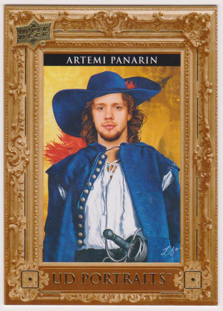 2023-24 Upper Deck UD Portraits #P47 Artemi Panarin (image for) 2023-24 Upper Deck UD Portraits #P47 Artemi Panarin