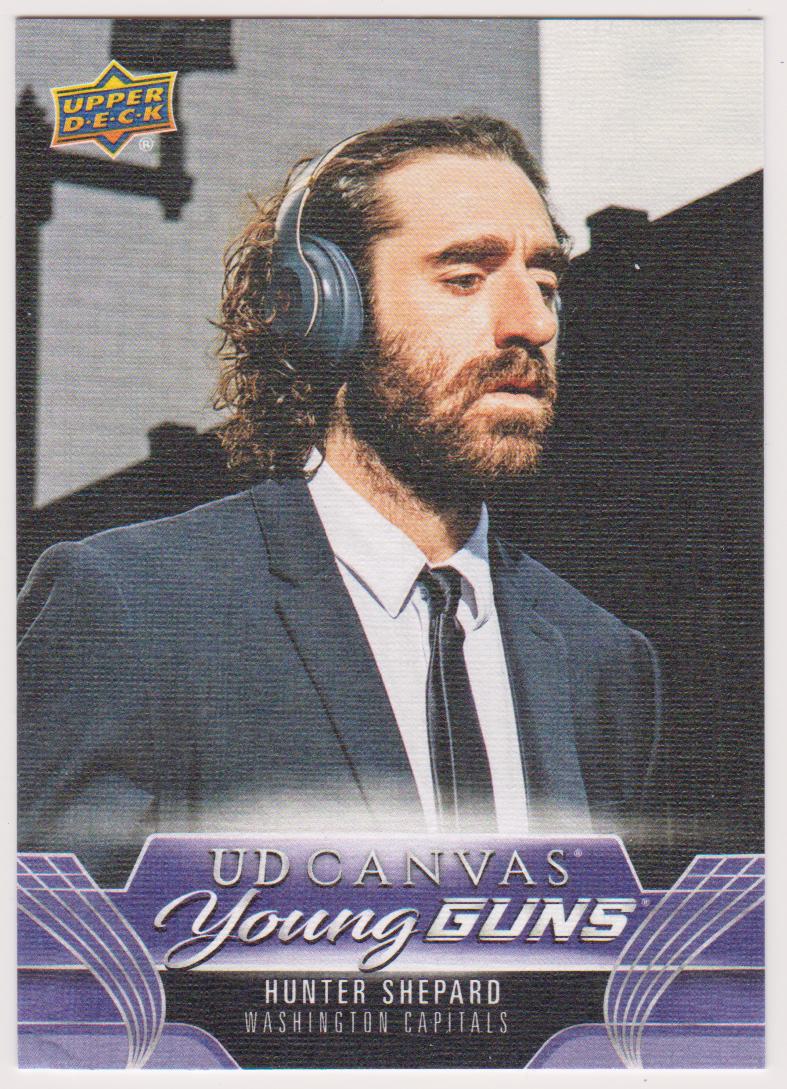 (image for) 2023-24 Upper Deck UD Canvas #C372 Hunter Shepard YG