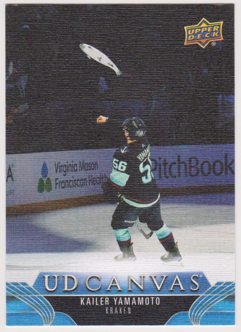 (image for) 2023-24 Upper Deck UD Canvas #C279 Kailer Yamamoto