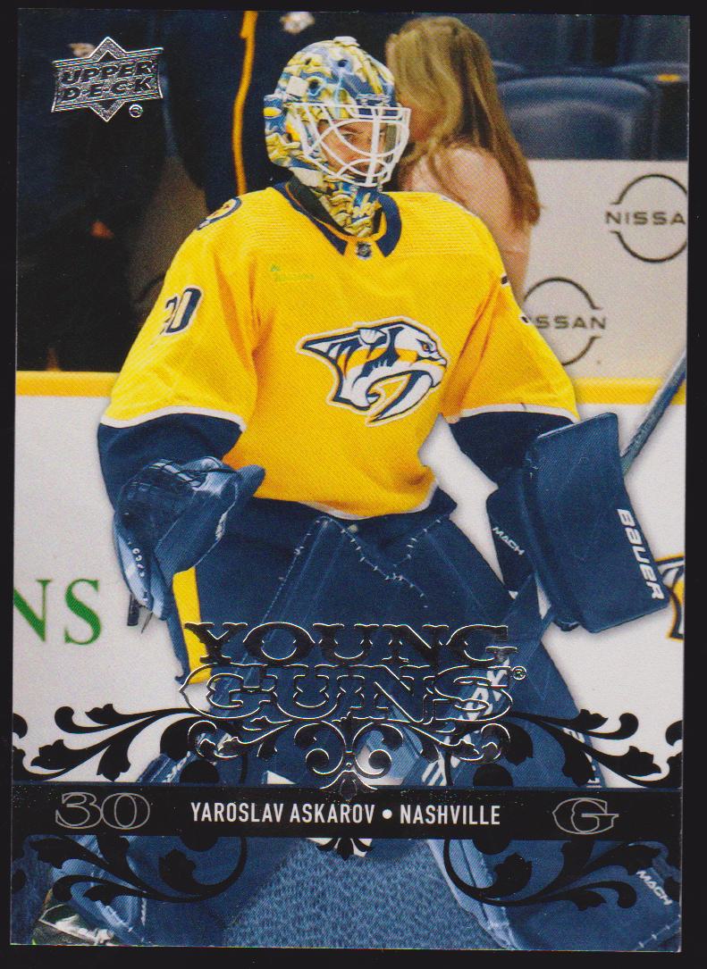 (image for) 2023-24 Upper Deck '08-09 Upper Deck Retro #T22 Yaroslav Askarov - RC Year