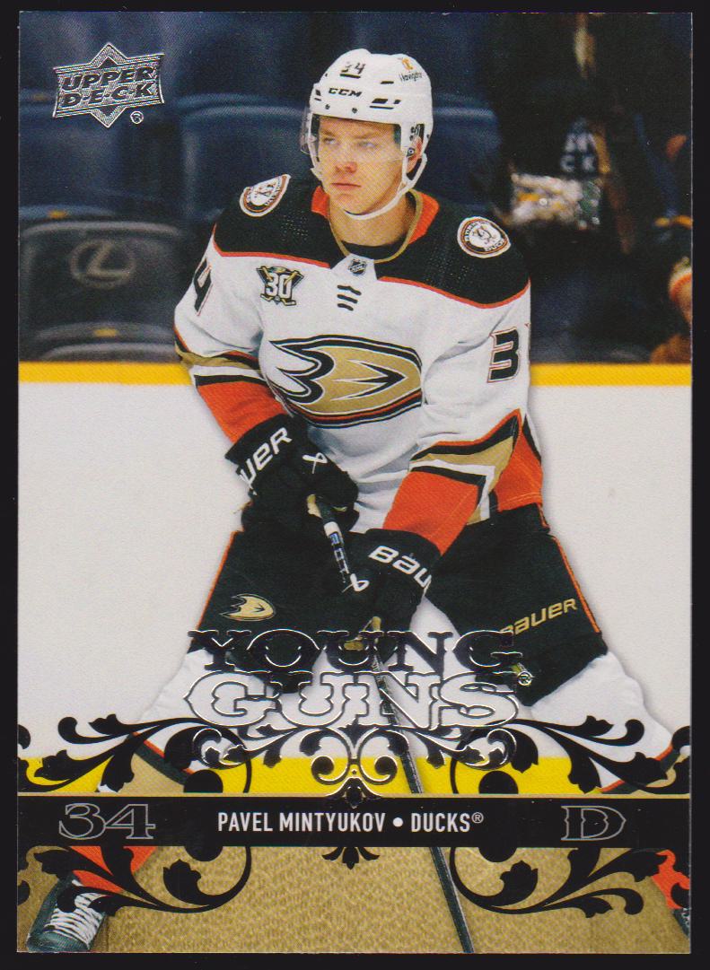 (image for) 2023-24 Upper Deck '08-09 Upper Deck Retro #T32 Pavel Mintyukov - RC Year