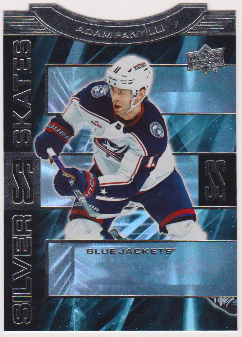 2023-24 Upper Deck Silver Skates #SS3 Adam Fantilli - RC Year (image for) 2023-24 Upper Deck Silver Skates #SS3 Adam Fantilli - RC Year
