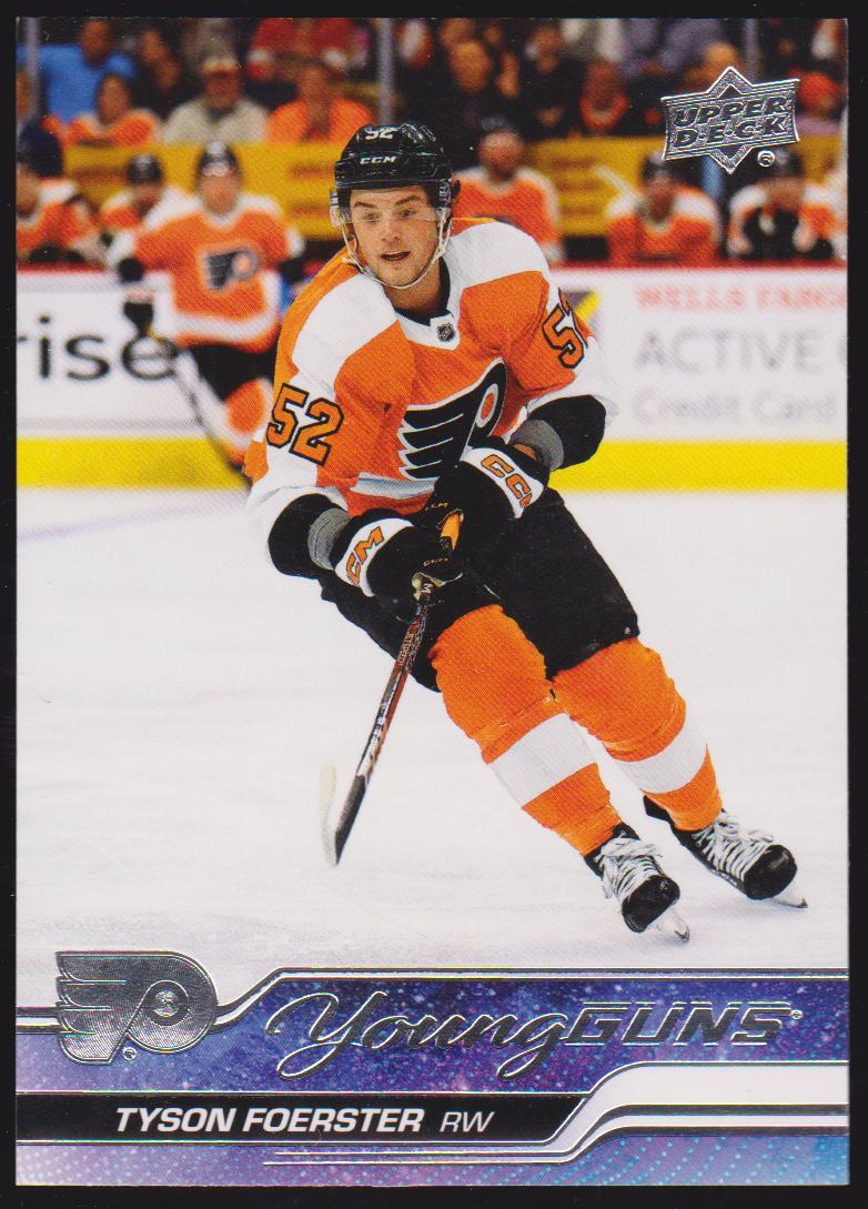 (image for) 2023-24 Upper Deck #225 Tyson Foerster Young Guns RC