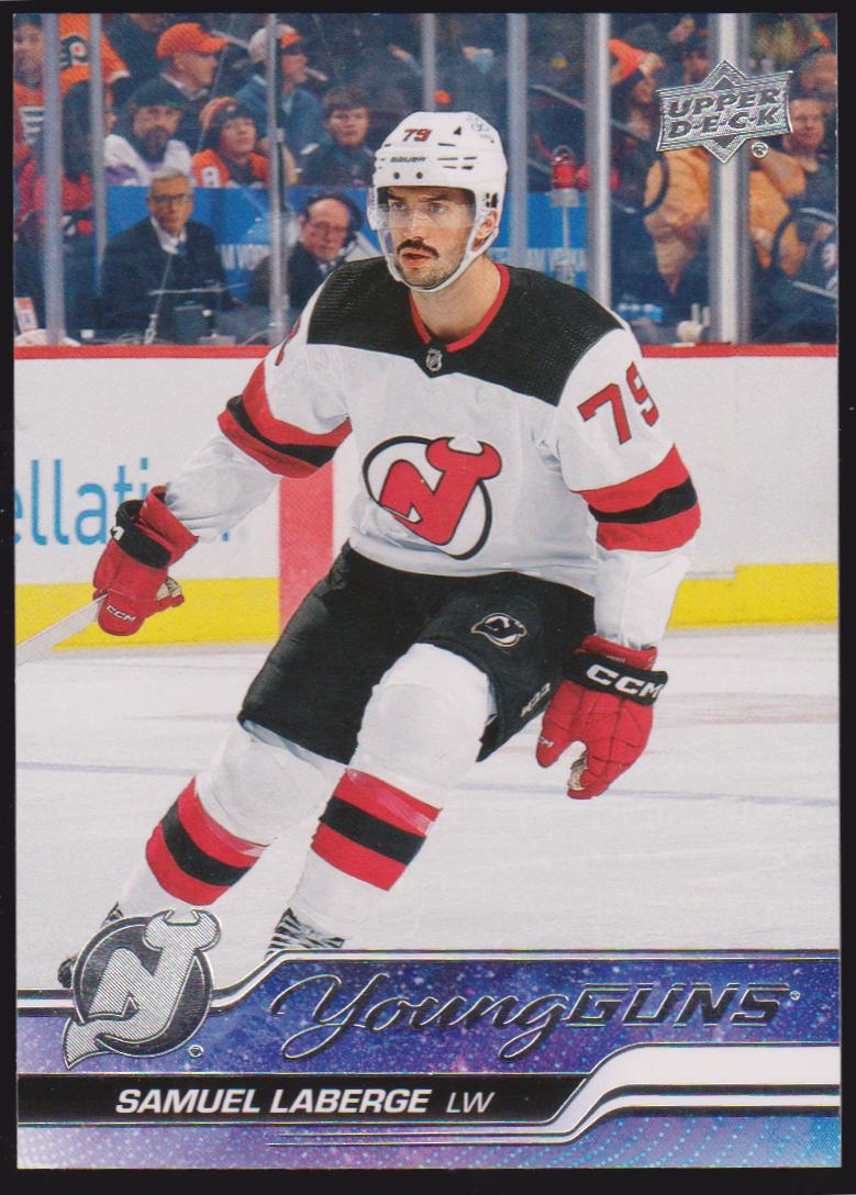 (image for) 2023-24 Upper Deck #707 Samuel Laberge Young Guns RC