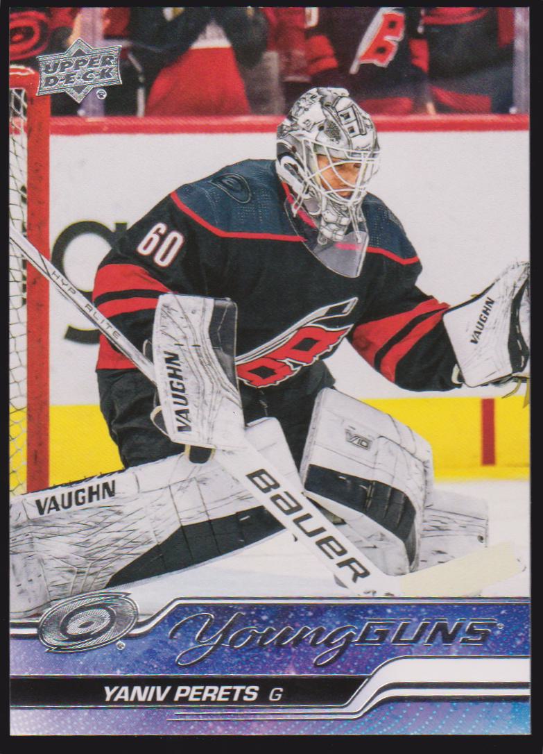 (image for) 2023-24 Upper Deck #714 Yaniv Perets Young Guns RC