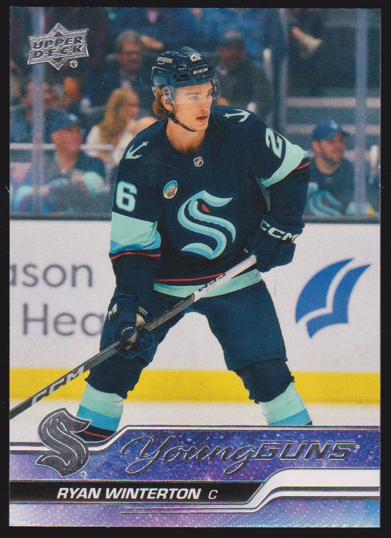 (image for) 2023-24 Upper Deck #708 Ryan Winterton Young Guns RC