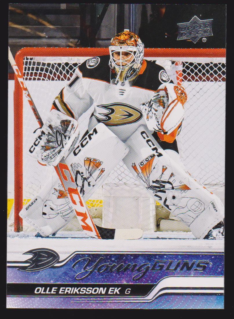 (image for) 2023-24 Upper Deck #249 Olle Eriksson Ek Young Guns RC