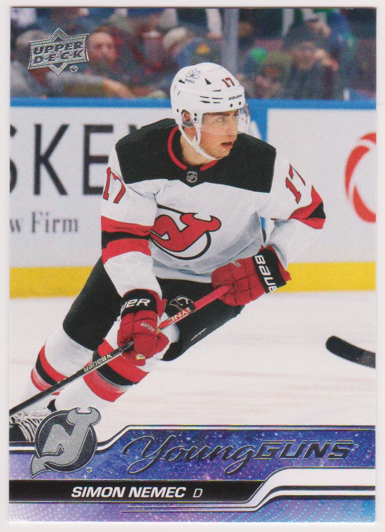 (image for) 2023-24 Upper Deck #727 Simon Nemec Young Guns RC