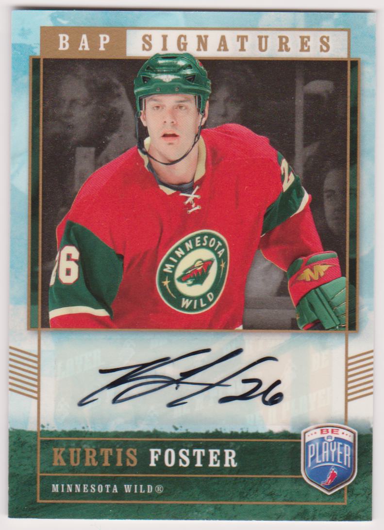 (image for) 2006-07 Be A Player Signatures #KF Kurtis Foster