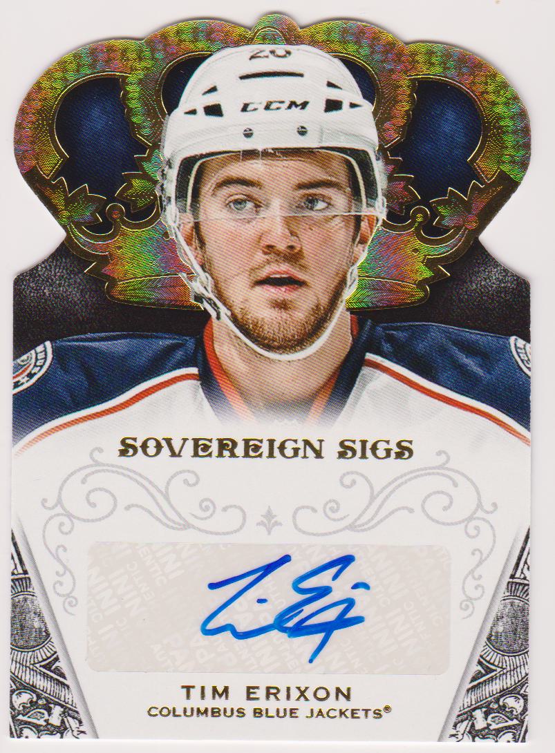 2013-14 Crown Royale Sovereign Sigs #SOTER Tim Erixon AUTO (image for) 2013-14 Crown Royale Sovereign Sigs #SOTER Tim Erixon AUTO