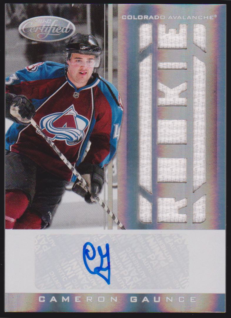 (image for) 2011-12 Certified #256 Cameron Gaunce Jerseys AUTO RC - 35/99