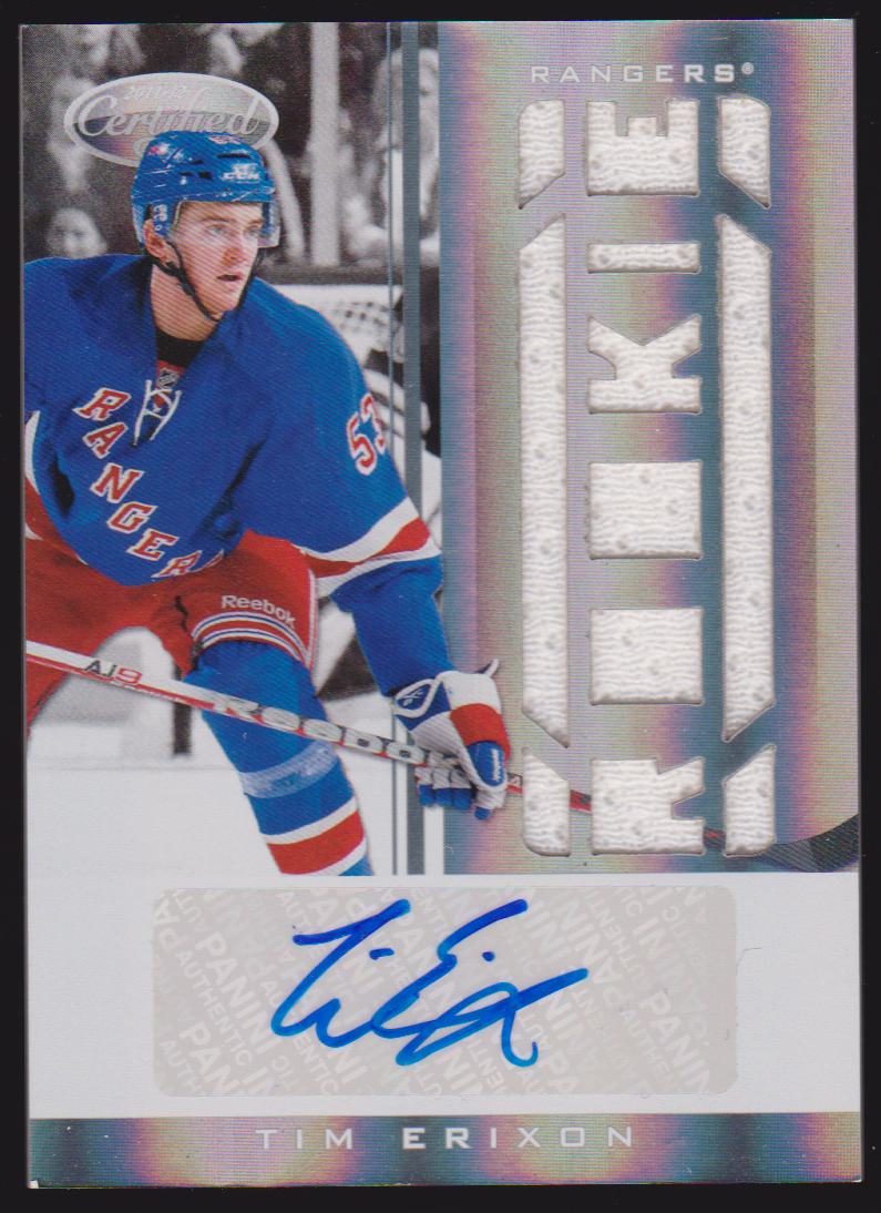 (image for) 2011-12 Certified #245 Tim Erixon Jerseys AUTO RC - 234/299