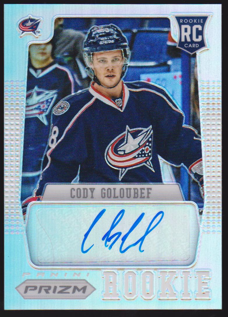 (image for) 2012-13 Panini Prizm Autographs #67 Cody Goloubef RC Year