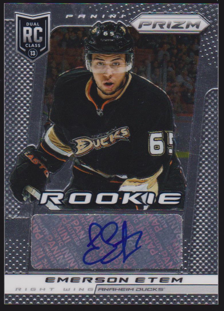 (image for) 2013-14 Panini Prizm Rookie Autographs #AEE Emerson Etem - RC Year