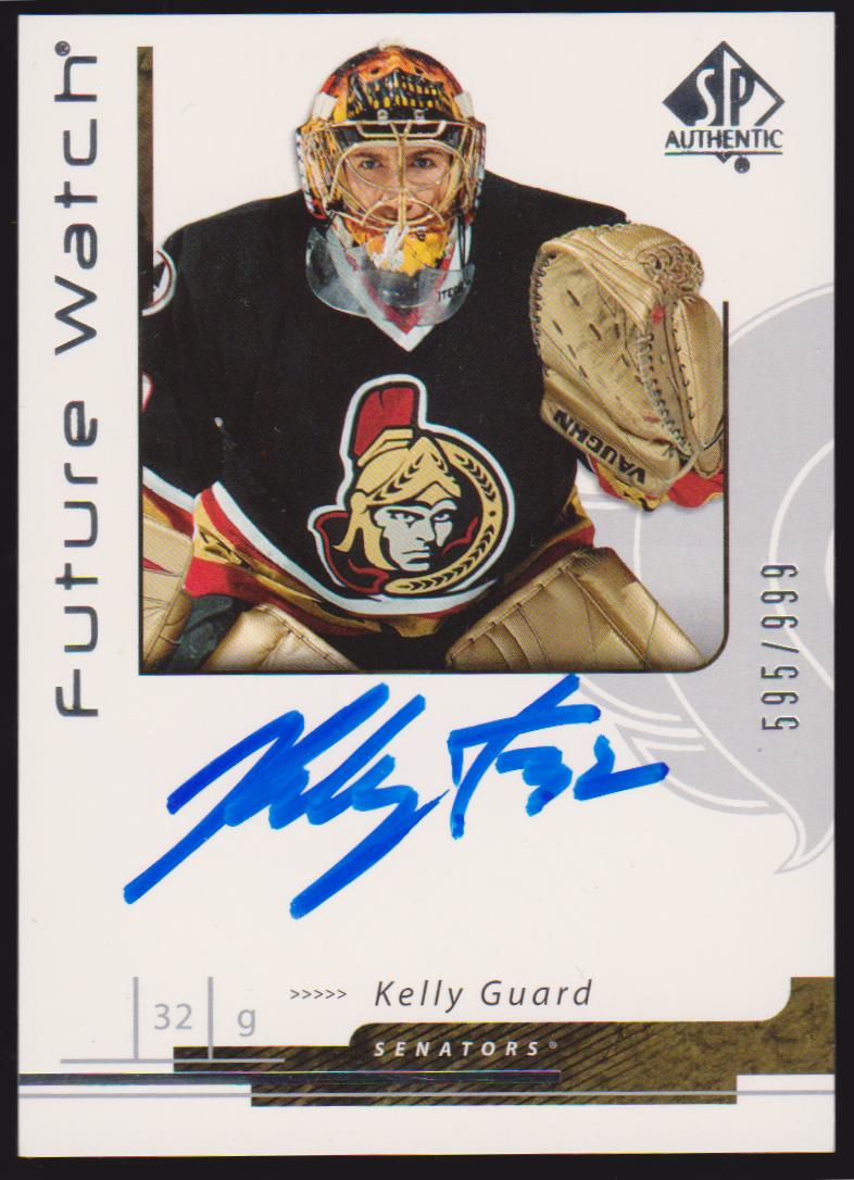 (image for) 2006-07 SP Authentic #192 Kelly Guard AUTO RC 595/999