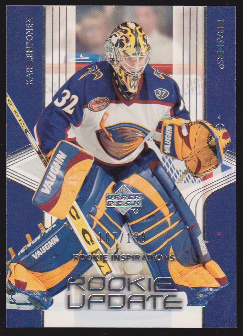 (image for) 2003-04 Upper Deck Rookie Update #176 Kari Lehtonen RC 197/199