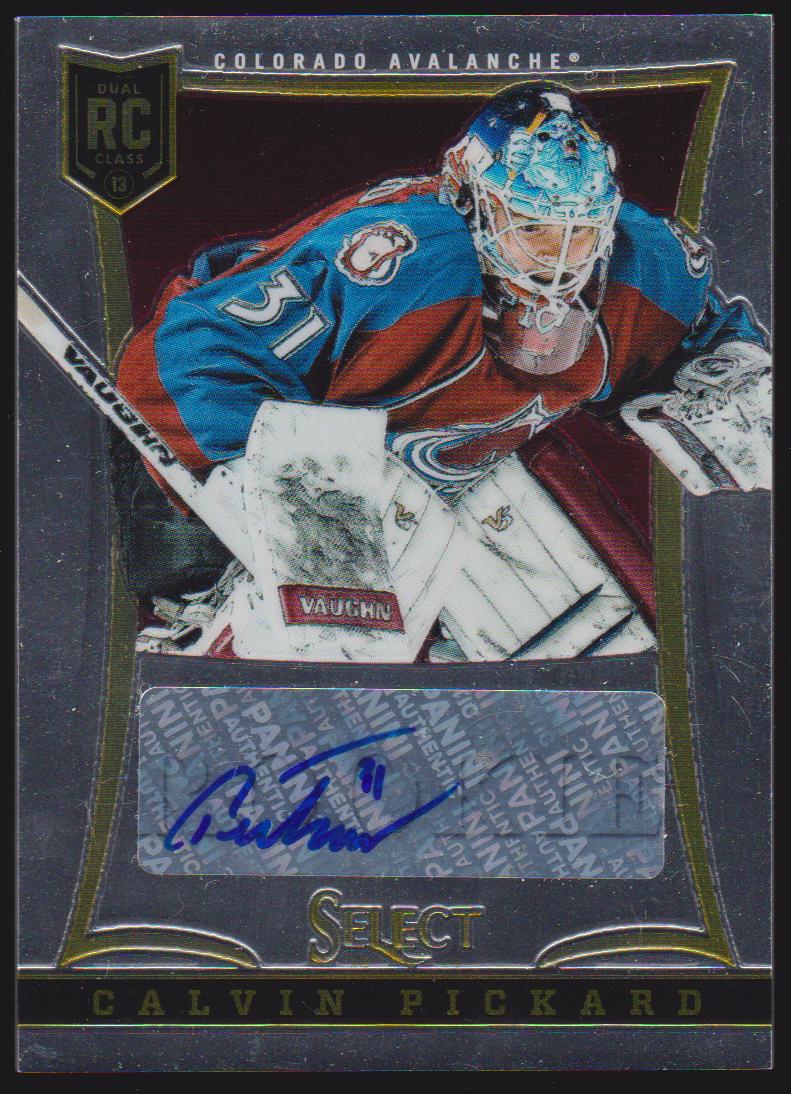 2013-14 Select #245 Calvin Pickard AUTO 394/399 RC (image for) 2013-14 Select #245 Calvin Pickard AUTO 394/399 RC