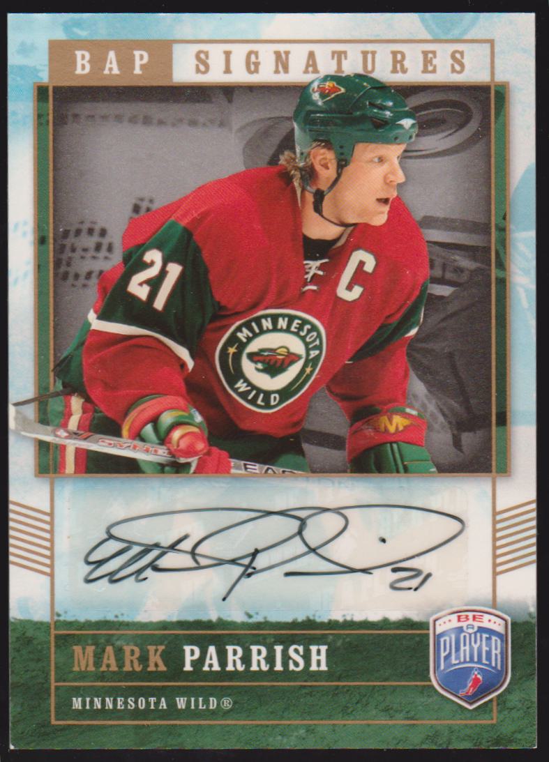 (image for) 2006-07 Be A Player Signatures #PA Mark Parrish
