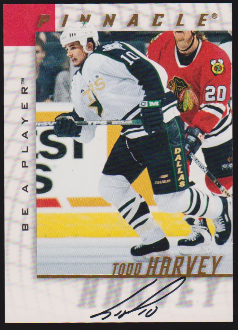 (image for) 1997-98 Be A Player Autographs #96 Todd Harvey