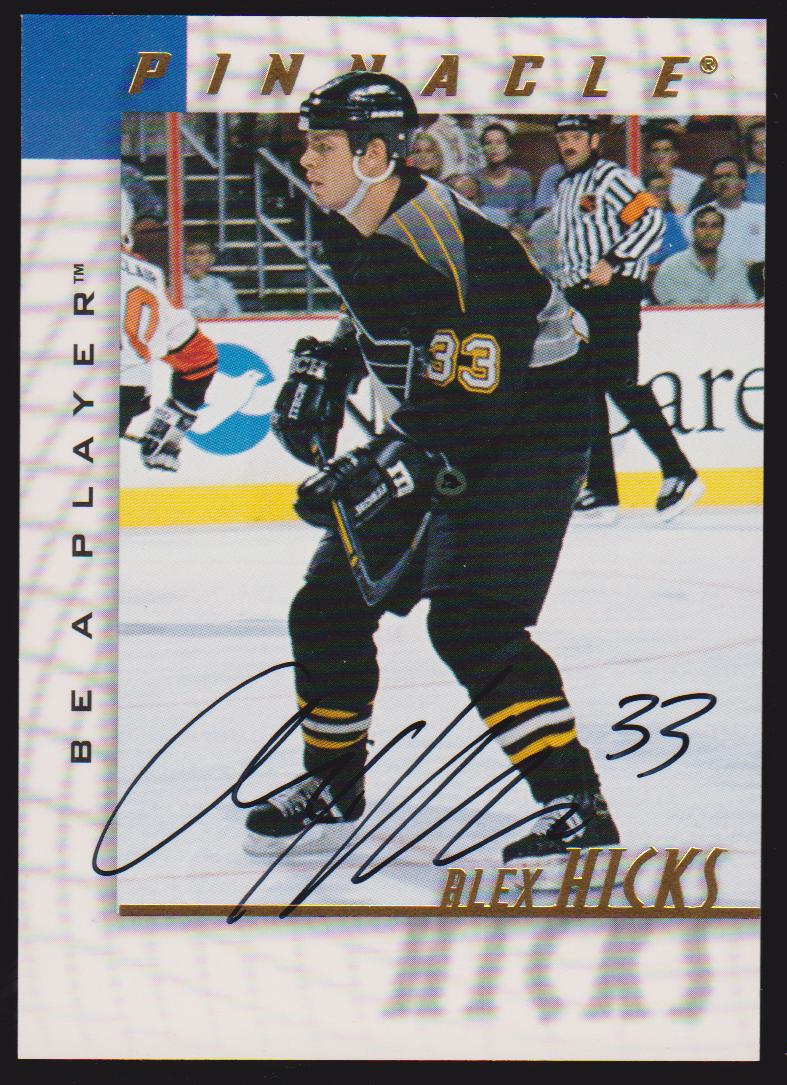 (image for) 1997-98 Be A Player Autographs #177 Alex Hicks