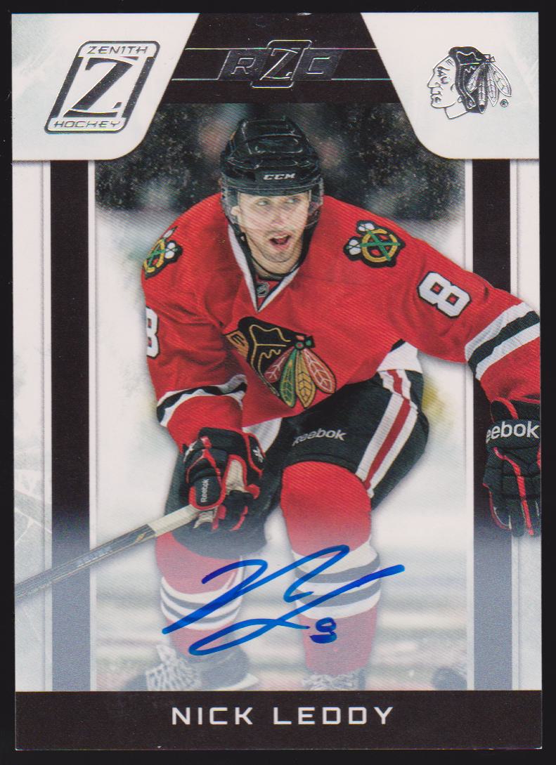 (image for) 2010-11 Zenith #206 Nick Leddy AUTO RC 137/999