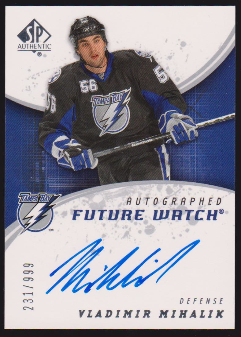 (image for) 2008-09 SP Authentic #238 Vladimir Mihalik AUTO RC 231/999