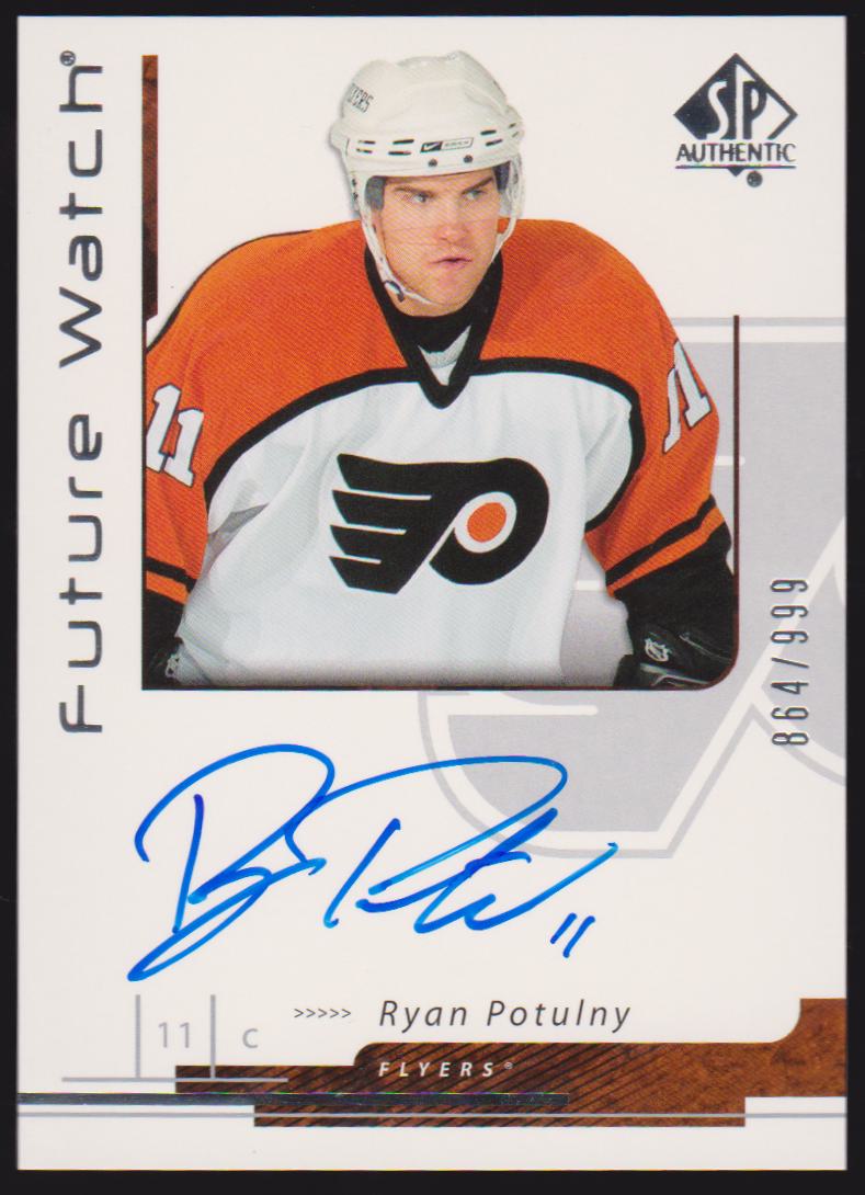 (image for) 2006-07 SP Authentic #193 Ryan Potulny AUTO RC 864/999