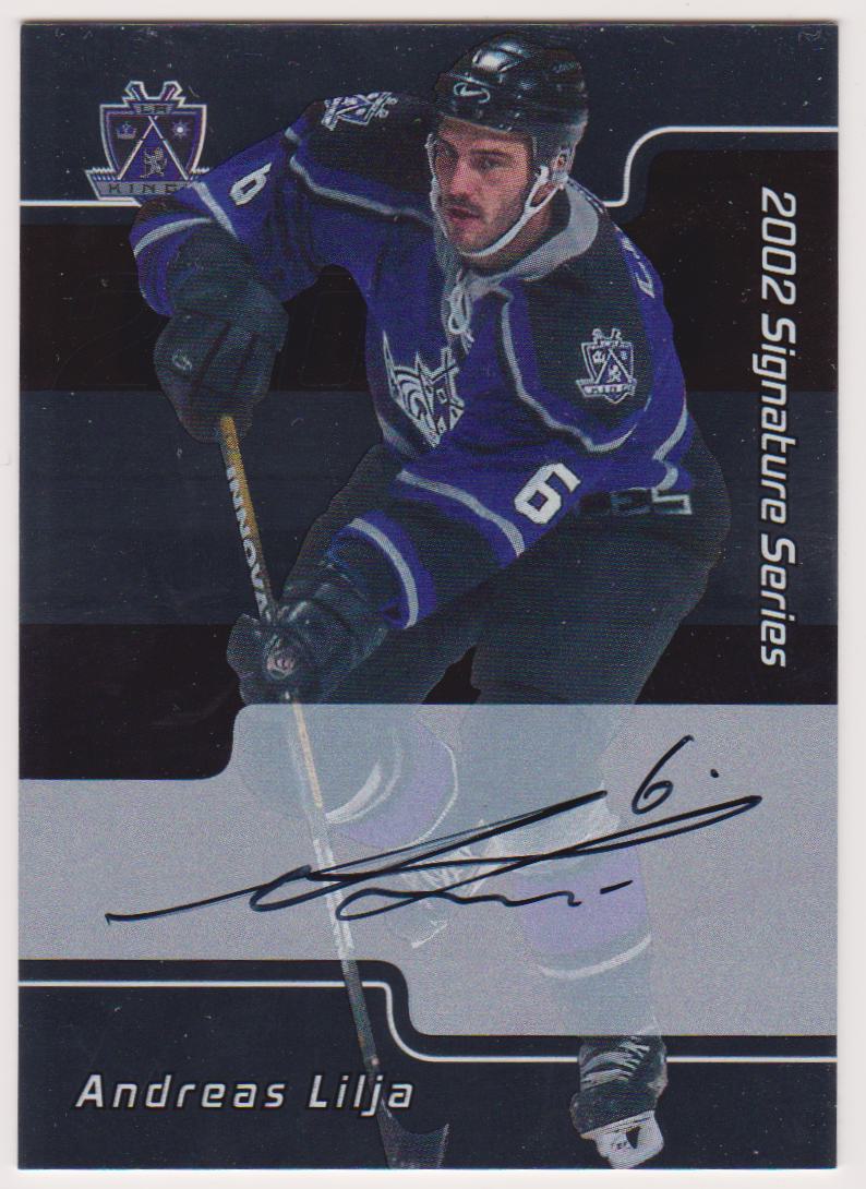 2001-02 BAP Signature Series Autographs #213 Andreas Lilja (First Signature Card) (image for) 2001-02 BAP Signature Series Autographs #213 Andreas Lilja (First Signature Card)