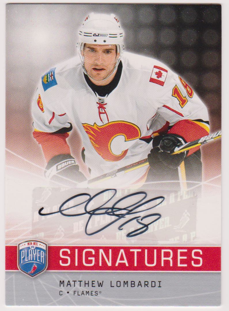 (image for) 2008-09 Be A Player Signatures #SLO Matthew Lombardi