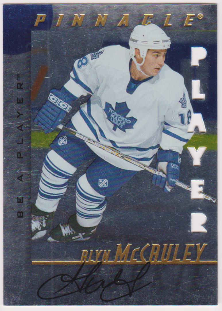 1997-98 Be A Player Autographs Die Cut #222 Alyn McCauley (image for) 1997-98 Be A Player Autographs Die Cut #222 Alyn McCauley