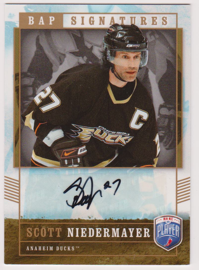 (image for) 2006-07 Be A Player Signatures #SN Scott Niedermayer