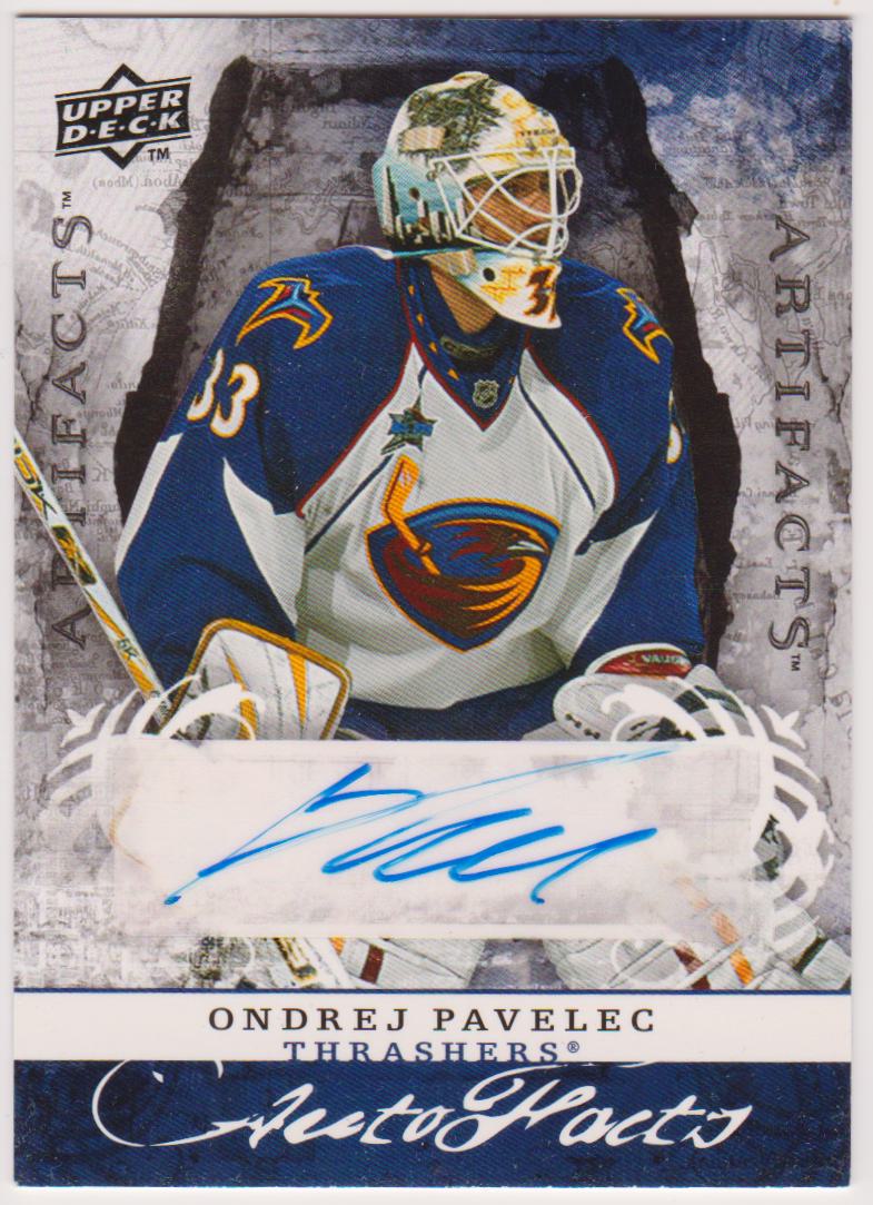 (image for) 2008-09 Artifacts Autofacts #AFOP Ondrej Pavelec