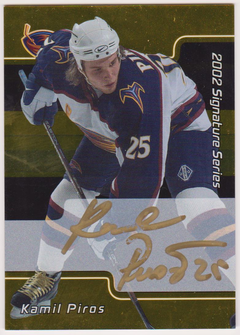 (image for) 2001-02 BAP Signature Series Autographs Gold #247 Kamil Piros - RC Year