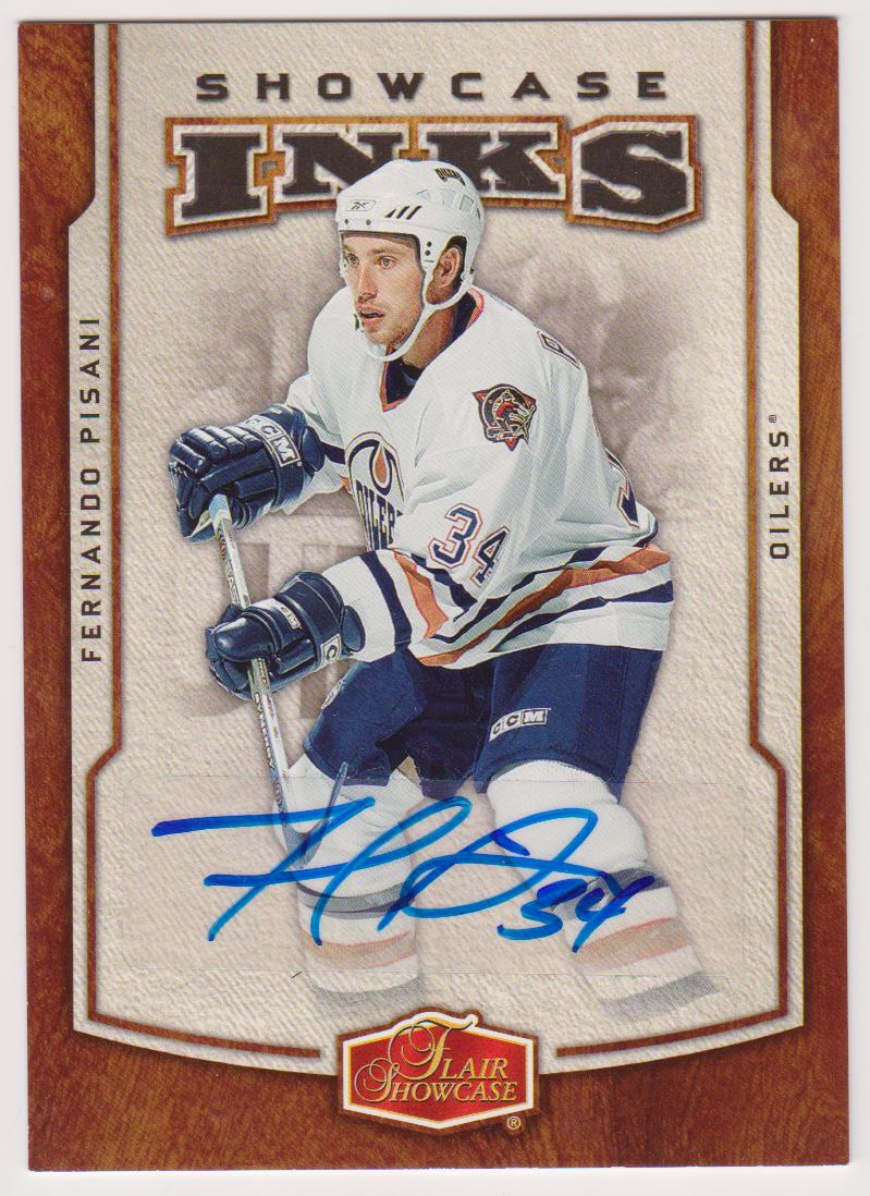2006-07 Flair Showcase Inks #IFP Fernando Pisani (image for) 2006-07 Flair Showcase Inks #IFP Fernando Pisani