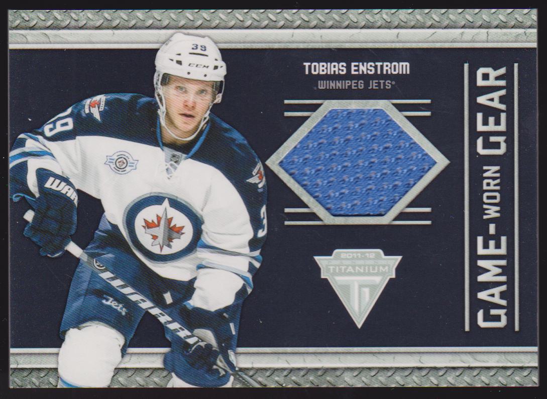 (image for) 2011-12 Panini Titanium Game Worn Gear #6 Tobias Enstrom