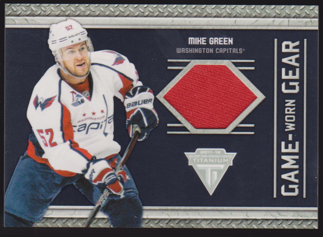 2011-12 Panini Titanium Game Worn Gear #48 Mike Green (image for) 2011-12 Panini Titanium Game Worn Gear #48 Mike Green