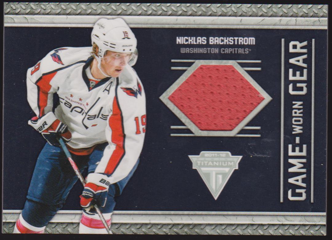 (image for) 2011-12 Panini Titanium Game Worn Gear #40 Nicklas Backstrom