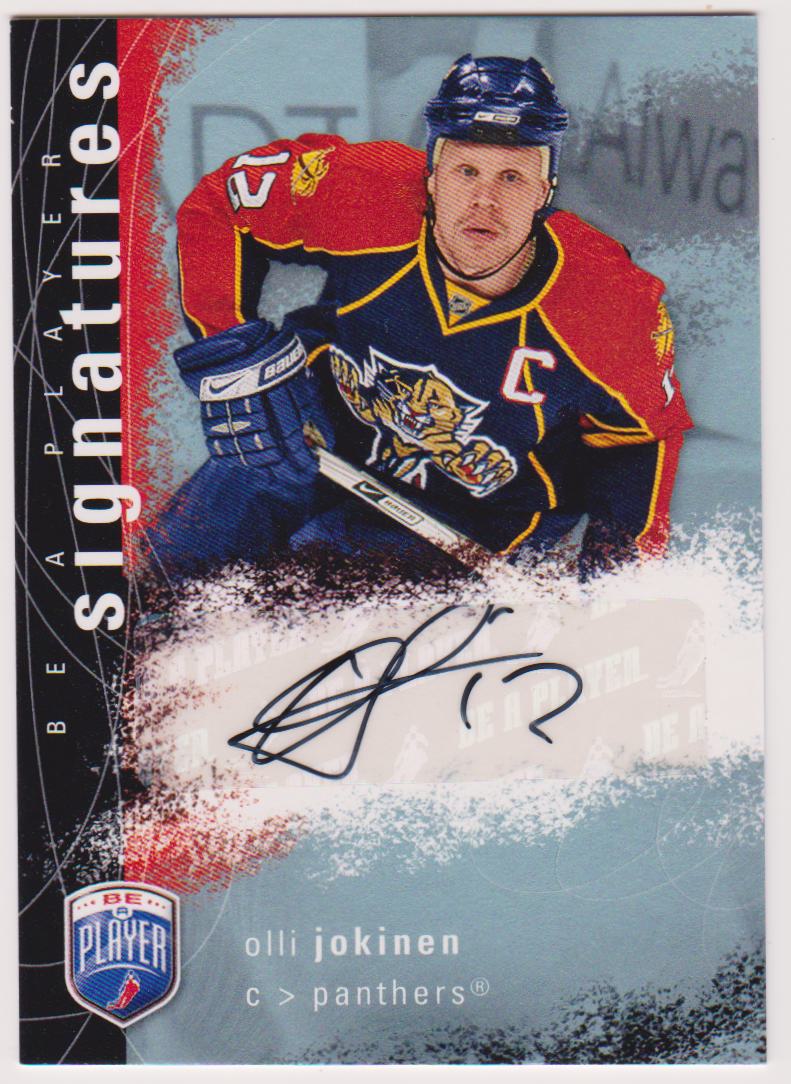 (image for) 2007-08 Be A Player Signatures #SOJ Olli Jokinen